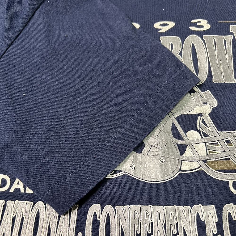 1992 Buffalo Bills Dallas Cowboys 27th Super Bowl Vintage T-shirt Sz XL NFL - Picture 3 of 8